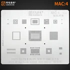 Трафарет Amaoe MAC4 BGA для Macbook 2016 A1534 820-00244 SR2ZYENEM CPURAM WIFI POWER PM NAND Chip IC Tin Plant Net Steel Mesh