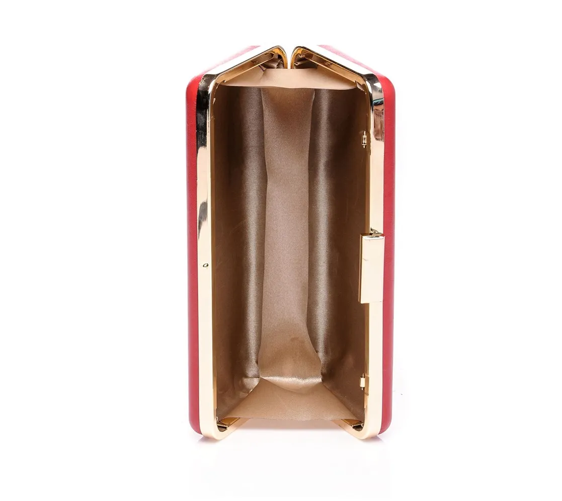 Sch-002 Красная кожаная роскошная сумка женская дизайнерская сумка-мессенджер для