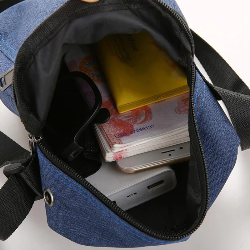 

Casual Crossbody Shoulder Bags Travel Bag Man Multifunctional Waterproof Purse Small Sling Pack For Work Business