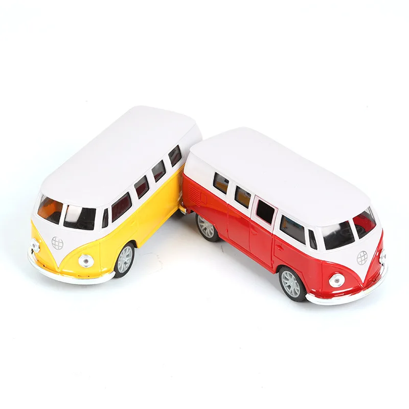 Металлическая модель автомобиля для коллекции автобус из сплава Volkswagen Van