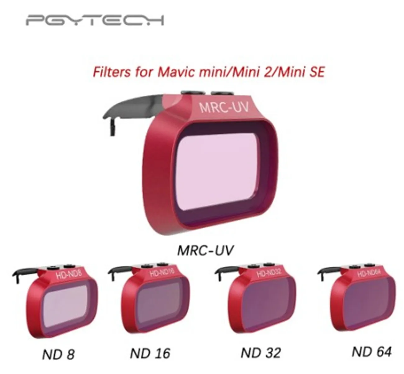 

PGYTECH Mini SE/Mavic Mini UV Filters Professional ND 8 16 32 64 Camera Lens Filter for DJI Mavic Mini/Mini 2 Camera Accessories