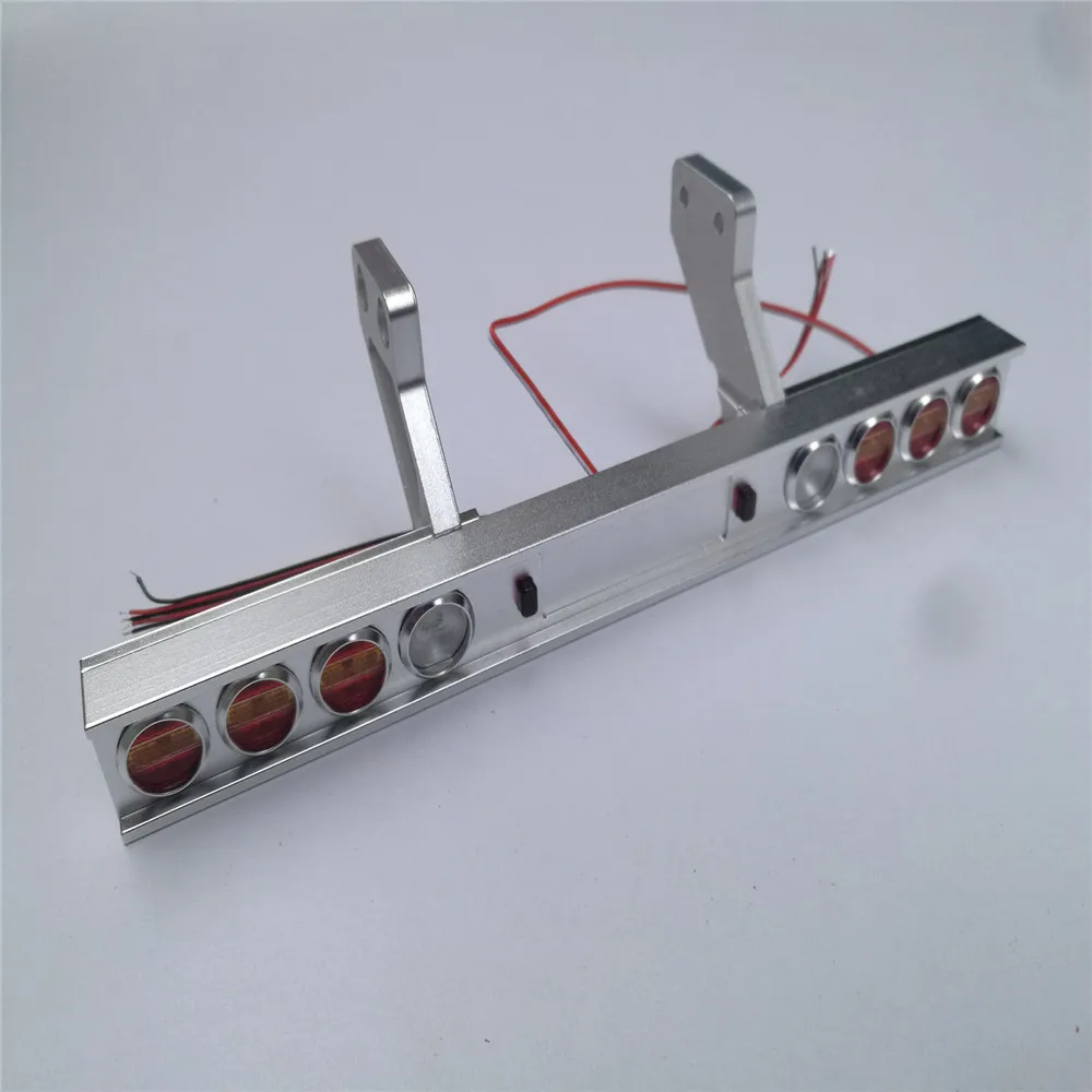 

​ Metal Taillight Modified Light Replacement Carriage Truck for Tamiya 1/14 Scale Tractor 56319 56330 RC Car Parts