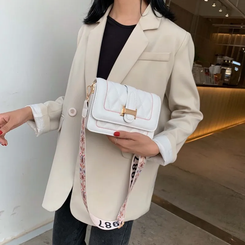 

Designer Fashion for Women Shoulder Bag High Quality PU Leather Female Brand Totes Female White Crossbody Bag Ladie Handbag 2020