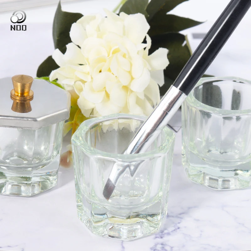1 шт. Кристальное Стекло Акриловая жидкая чашка для посуды без крышки инструмент