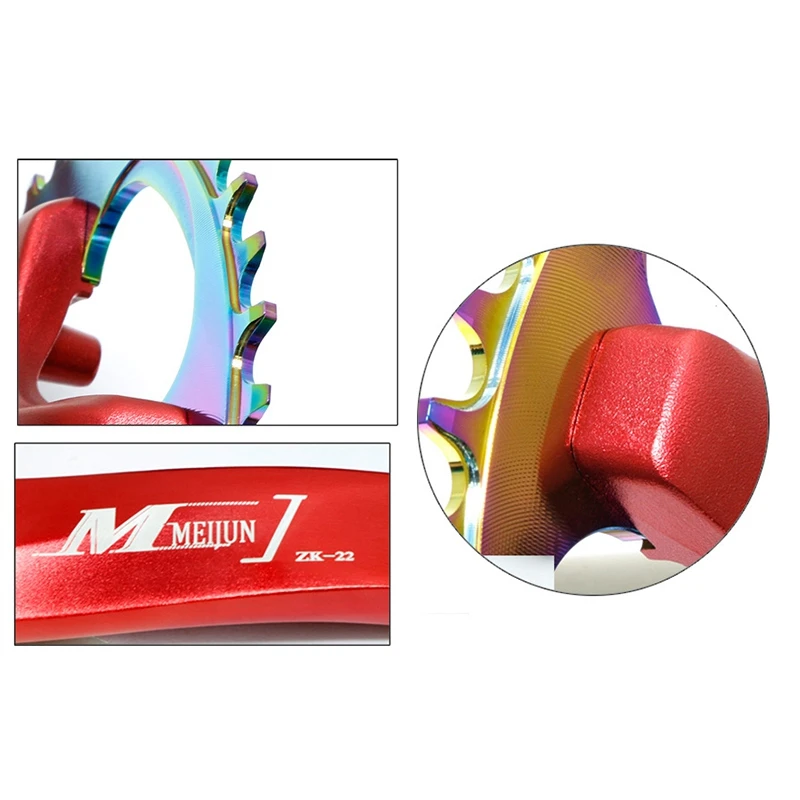 

MEIJUN 170 MTB Mountain Bike Bicycle Hollow Integrated Crank Single Speed Disc 104BCD 34T Crankset Bottom Bracket