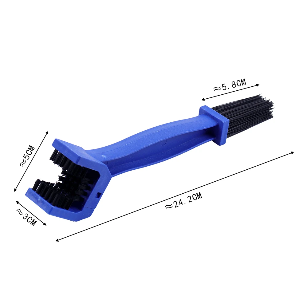 Зубчатая щетка для очистки цепи мотоцикла инструмент грязи YAMAHA YZ80 85 YZ125 Kawasaki 1 ZRX1100