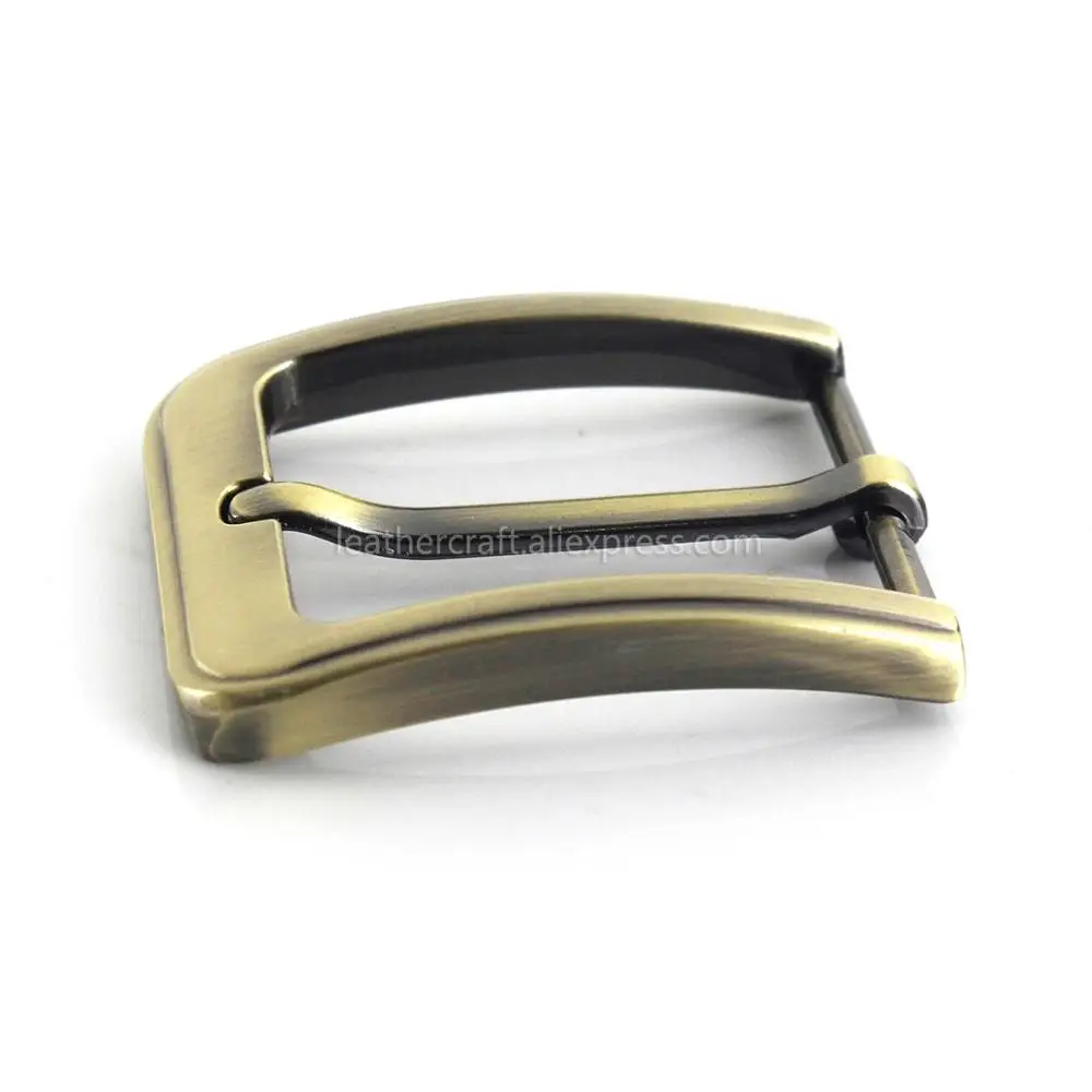 1x металлическая матовая пряжка для ремня 40 мм со средней серединой и половиной