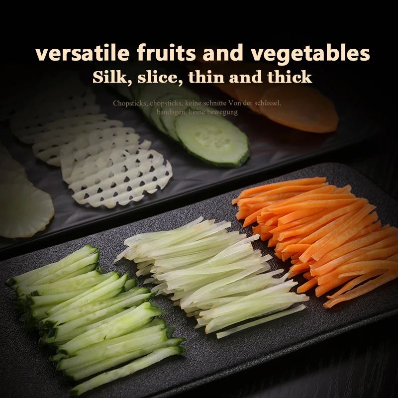 Restaurant and kitchen supplies potato cucumber slice multi functional vegetable cutting tool turnip fruit slicer | Дом и сад