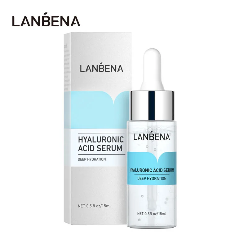 

LANBENA Hyaluronic Acid Moisturizing Facial Serum Shrink Pores Improve Fine Lines Brighten Anti Aging Lifting FirmingSkin Care