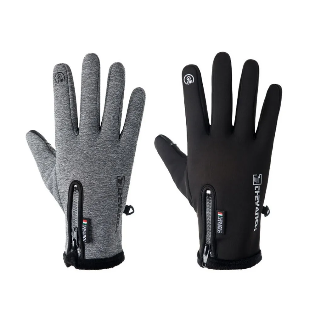 

Winter Motorbike Thermal Gloves Windproof Anti-skid Warm Touch Screen Gloves Men's Full Finger Gloves Motorcycle Accessories