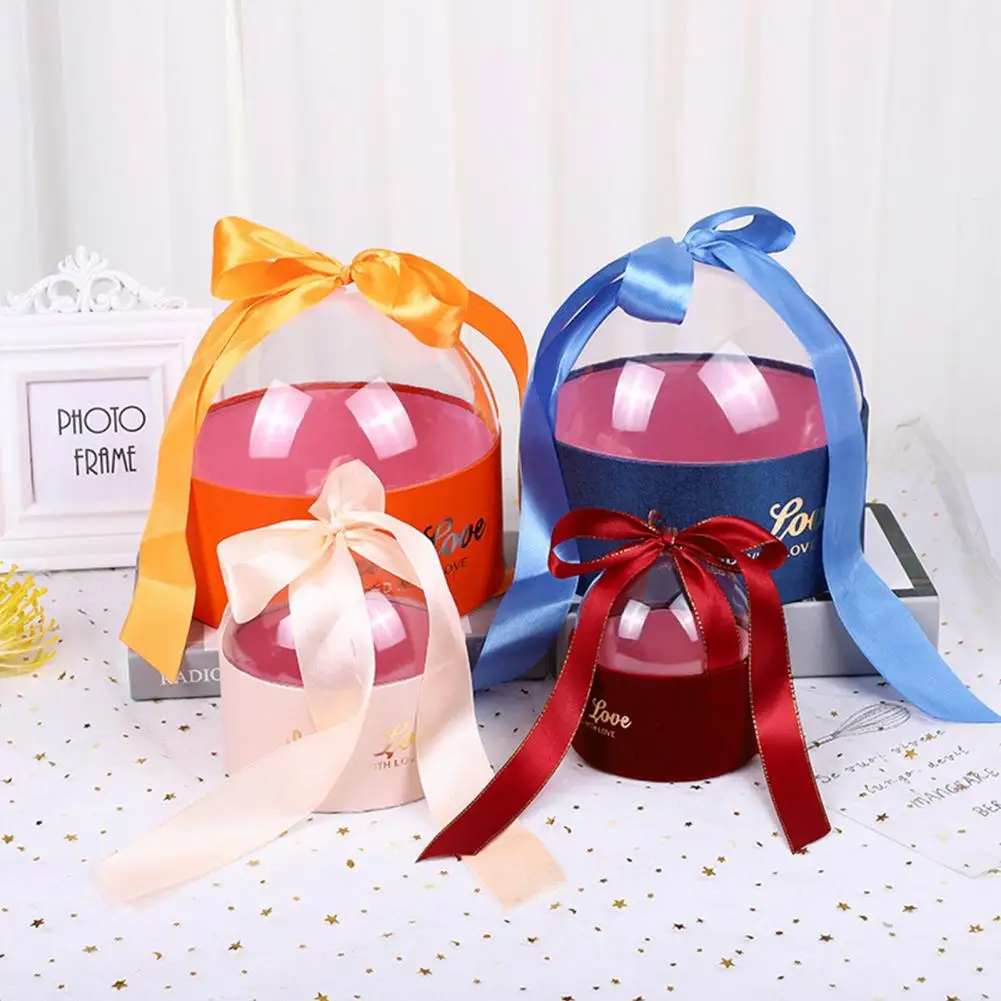 

Прозрачная коробка для подарков, акриловая коробка для конфет для детского праздника, Свадебный декор, оптовая продажа, Прямая поставка