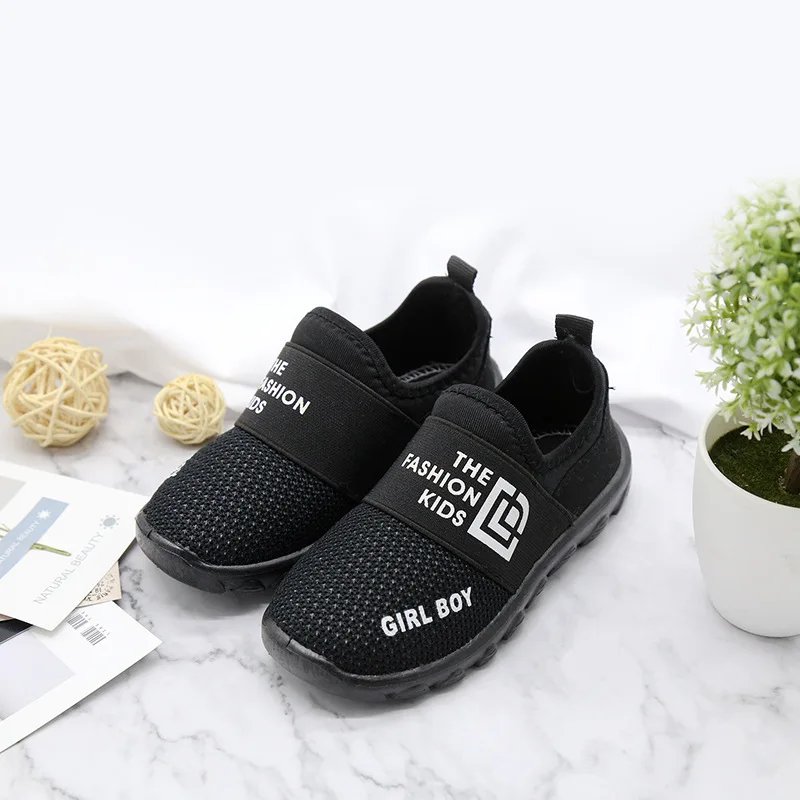 Повседневные кроссовки Детская обувь для мальчиков и девочек Модная