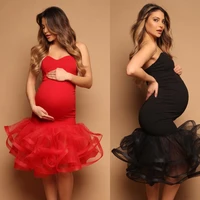 luxury red strapless maternity dress gender revel dress ascot outfit