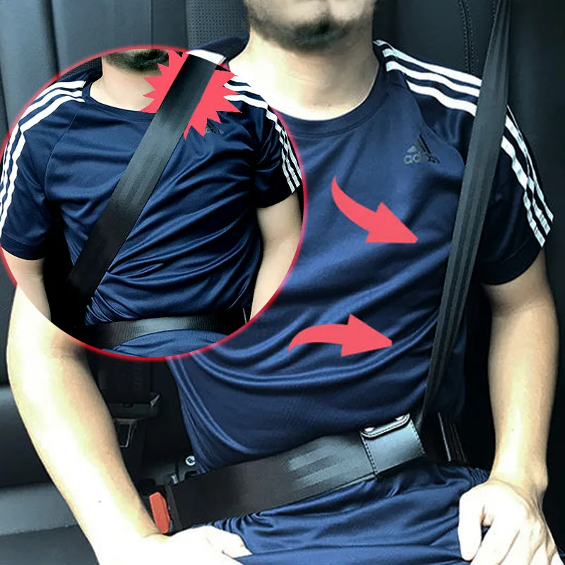 

Car Seat Safety Belt Cover Sturdy Adjustable Triangle Safety Seat Belt Pad Clips Baby Child Protection Car-Styling Car Goods