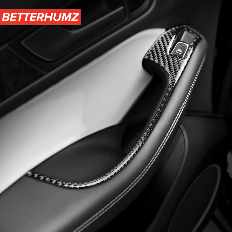 Для Audi Q5 8R SQ5 из углеродного волокна 4 шт. кнопки панели переключателя