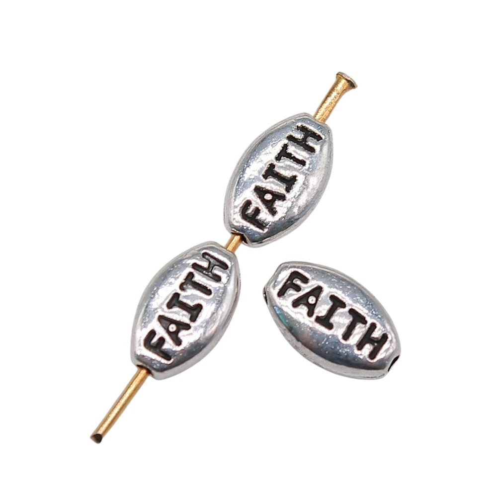 WYSIWYG 20 штук 10x6 мм старинное серебро Цвет веру в европейском стиле с маленькими