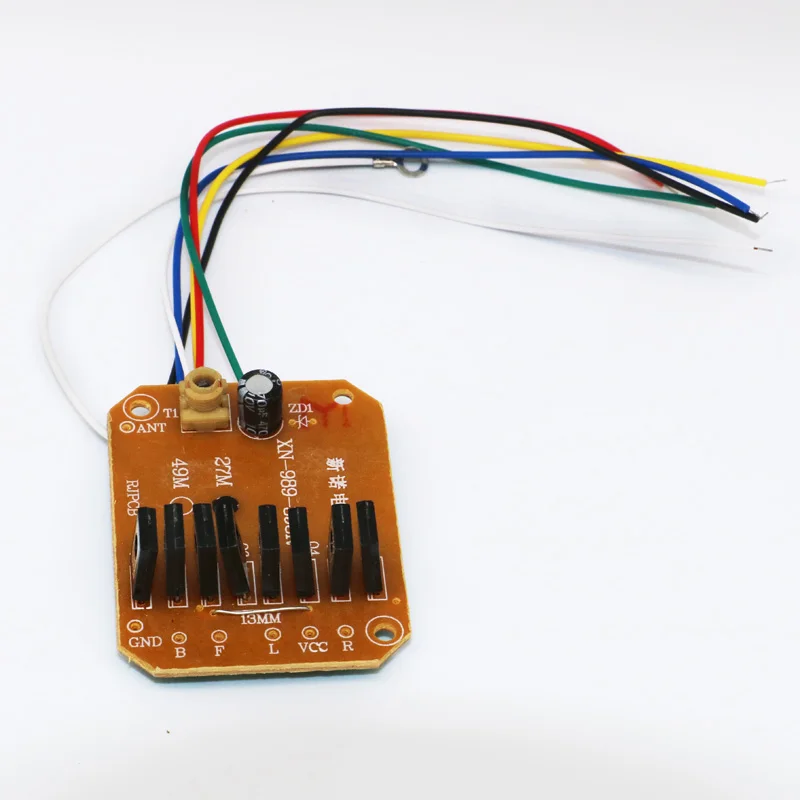 DIY RC Toys 4CH 27MHZ комплект пульта дистанционного управления 4,5 V/5,5 V/6 V/7,2 V 4A плата приемника высокой мощности 20M передатчик управления расстоянием