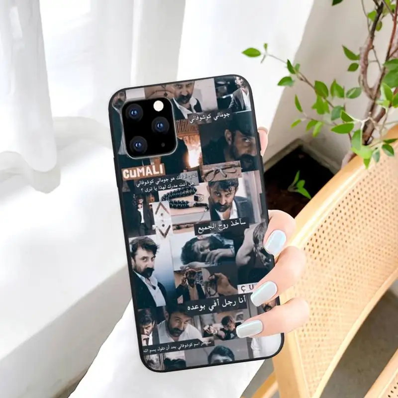 

HOT Cukur Show TV Black Silicone Phone Cover For IPhone 12 11 Pro Max Xs X Xr 7 8 6 6s Plus 5 5s Se 2020 Case
