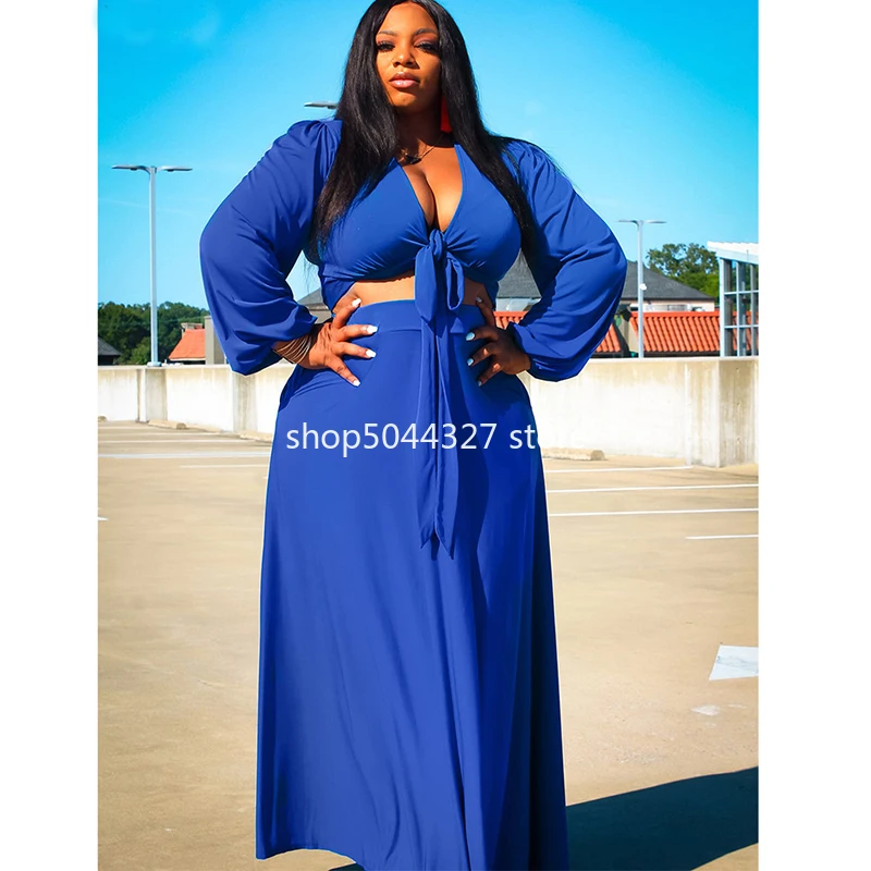 Женский комплект из двух предметов юбка и топ с длинным рукавом | Тематическая