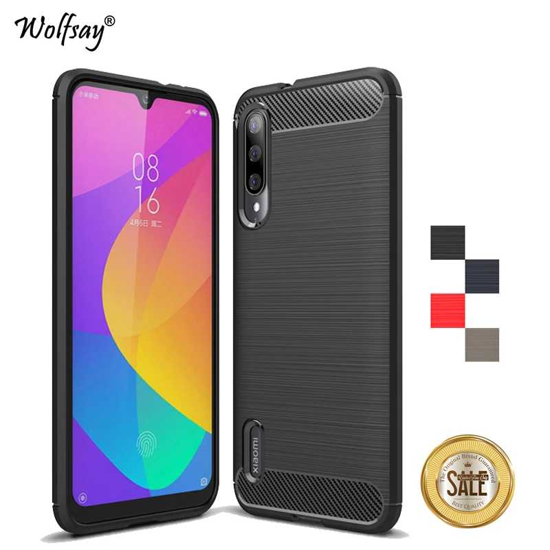 

For Xiaomi Mi A3 Case Shockproof Armor Rubber Soft TPU Phone Bumper Case For Xiaomi Mi A3 Back Cover For Xiaomi Mi A3 Fundas *