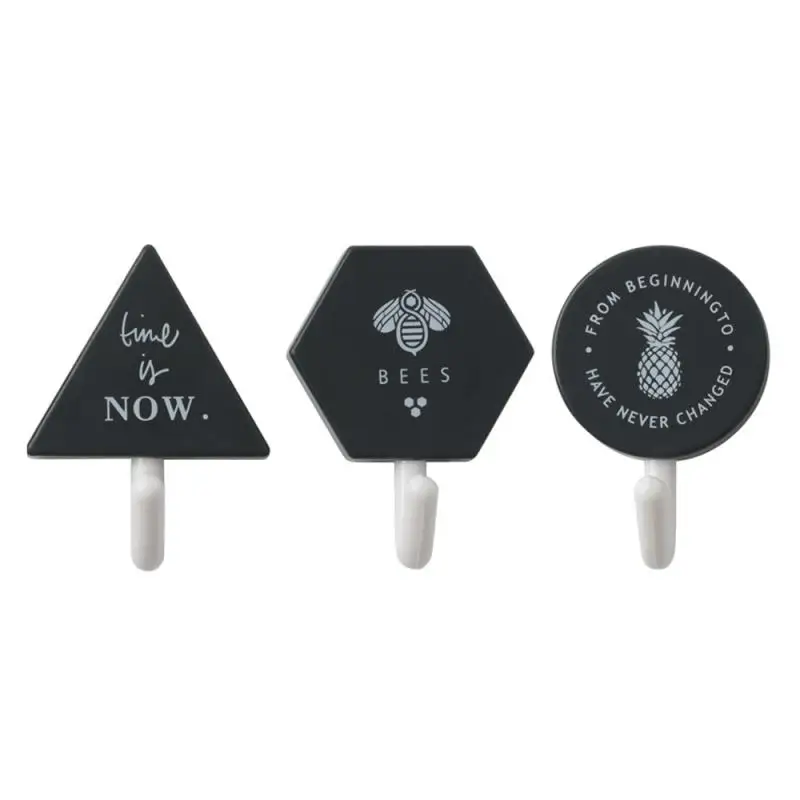 3 шт. Скандинавская настенная вешалка INS для одежды наклейки с крючками двери