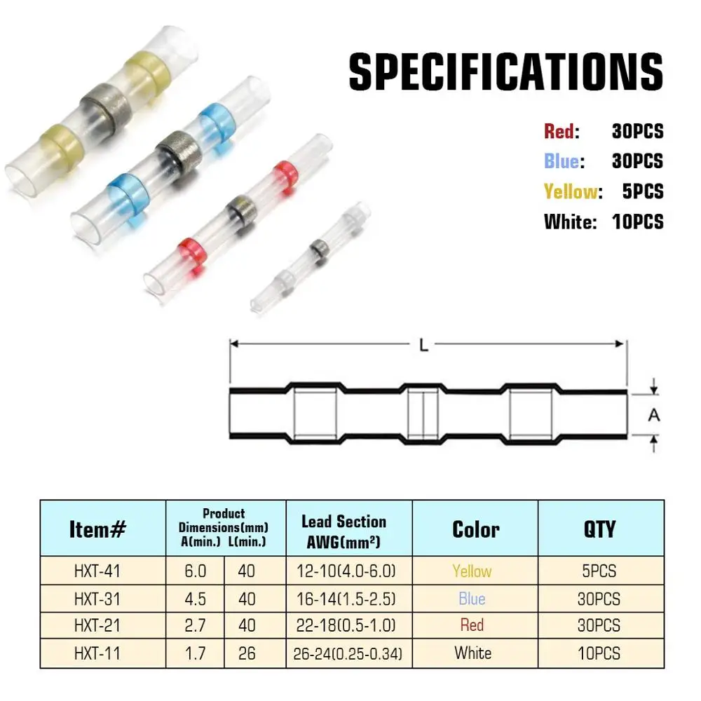 Термоусадочный соединитель Термоусадочные соединители и термоусадочные