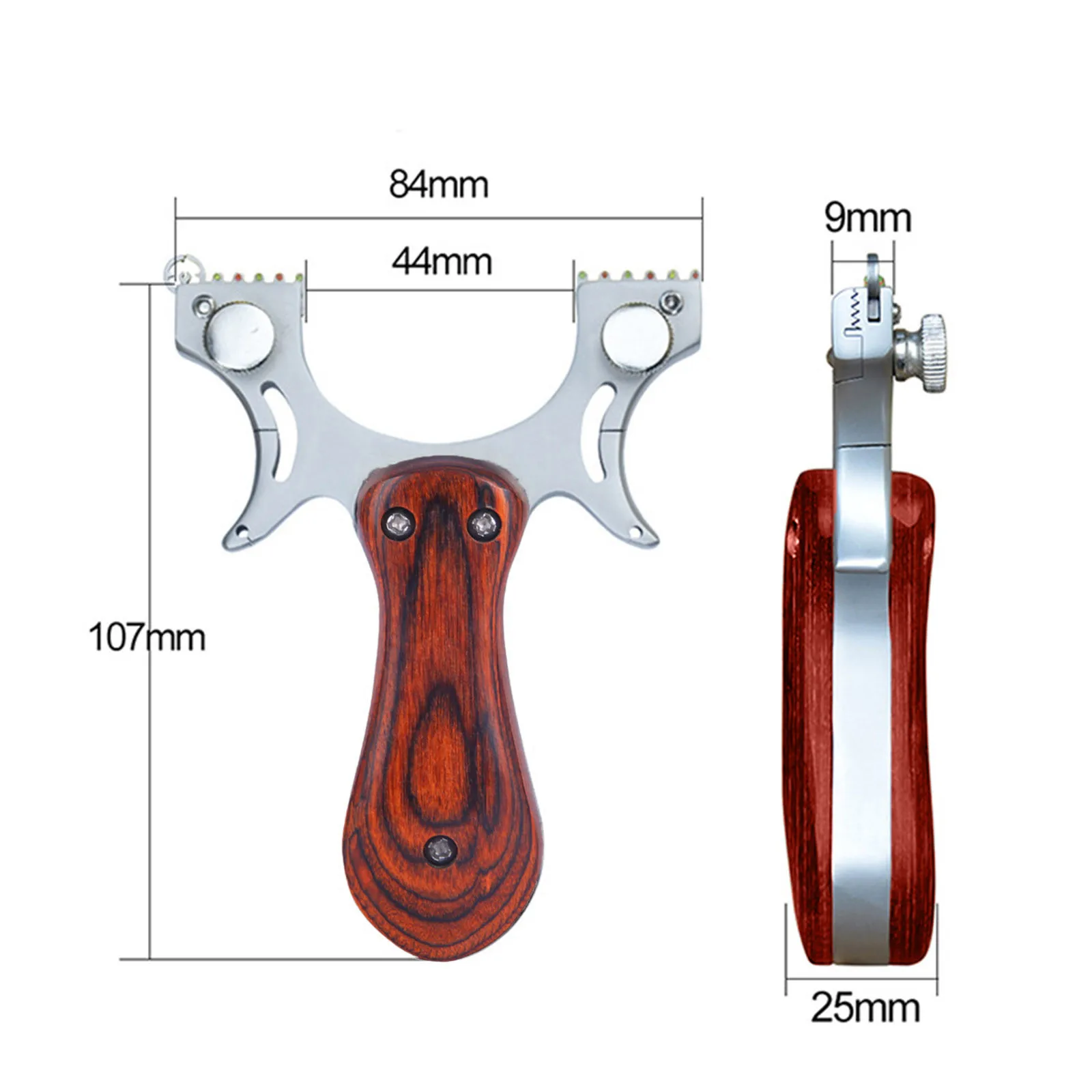 

outdoor toys Powerful Slingshot Hunting High Quality Stainless steel Rubber Band Outdoor High Precision Shooting Slingshot