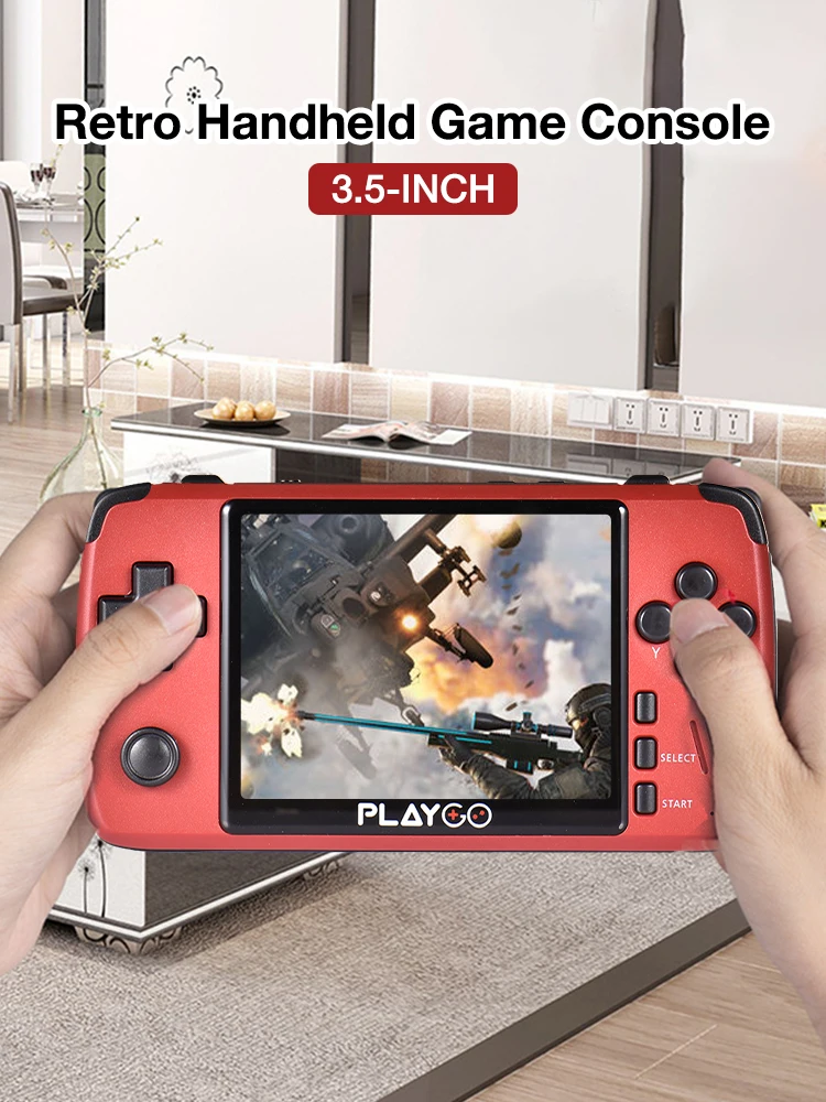 

3.5 inch IPS Screen Video Gaming Machine Game Conrtoller Handheld Portable Game Console open source built-in 1000 games