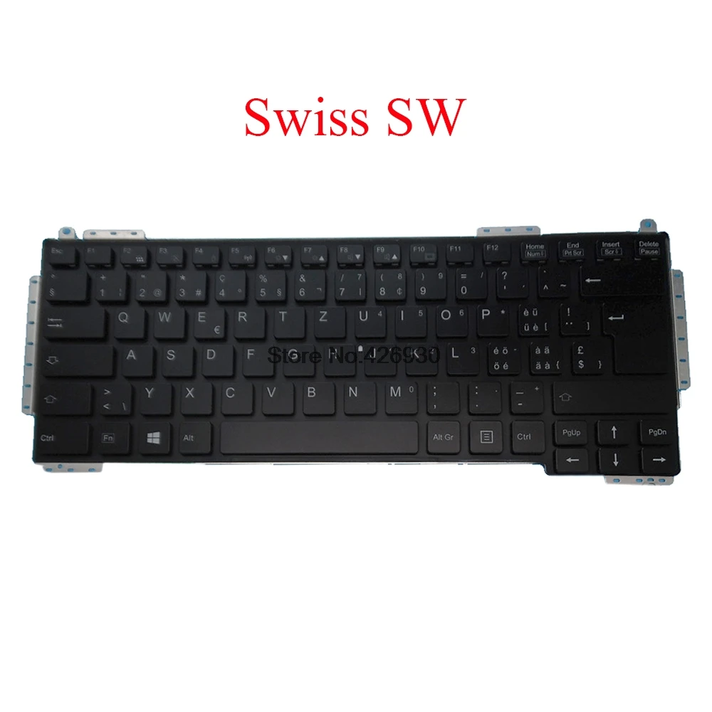 Ноутбук с подсветкой US RU UK PO IT SW BE клавиатура для Fujitsu S904 S935 T904 T935 T936 U904 Португалия