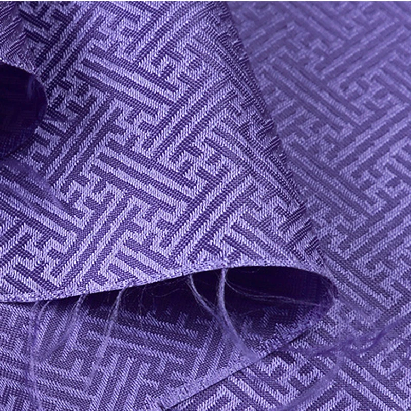 Маленькая ромбовидная атласная жаккардовая ткань японская для одежды Ширина 1 5