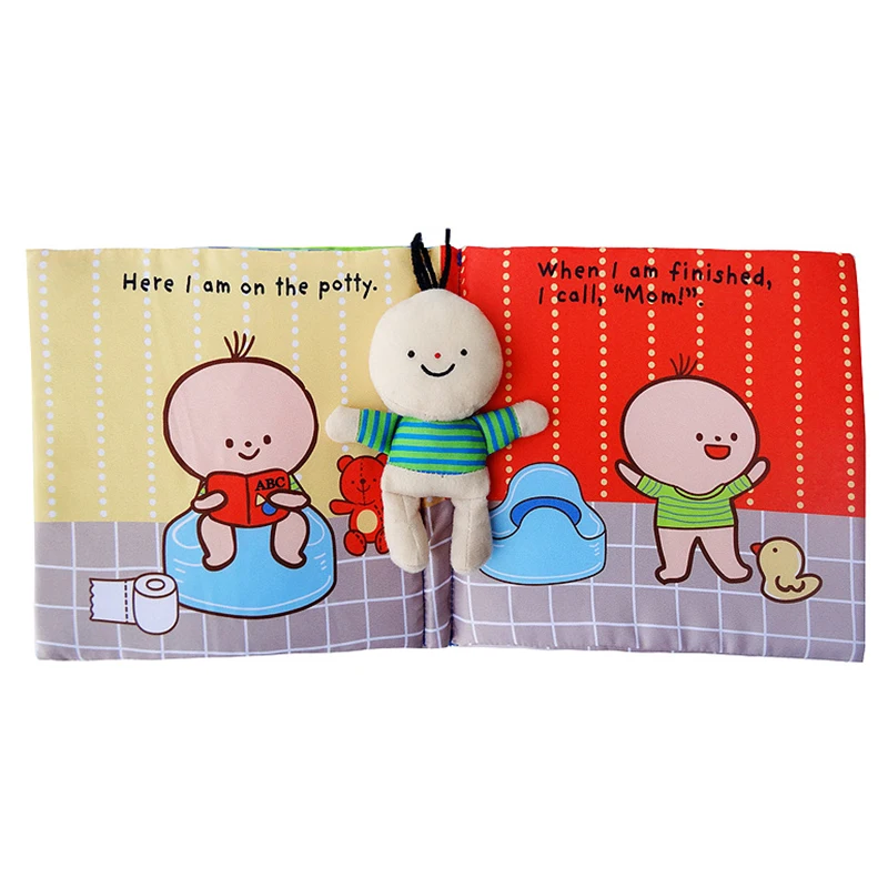 Детская развивающая книга-головоломка для чтения на возраст 0-3 года | Игрушки и