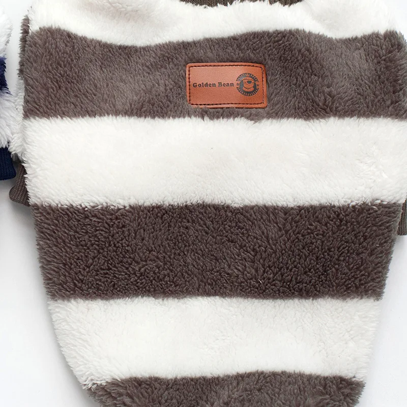 Новинка Осень-Зима Одежда для домашних животных коралловый флис Французский