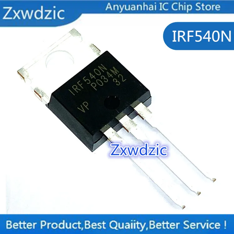 

10 PCS 100% new original imported IRF540NPBF IRF540N F540N TO-220 power MOS tube rectifier 100V 33A