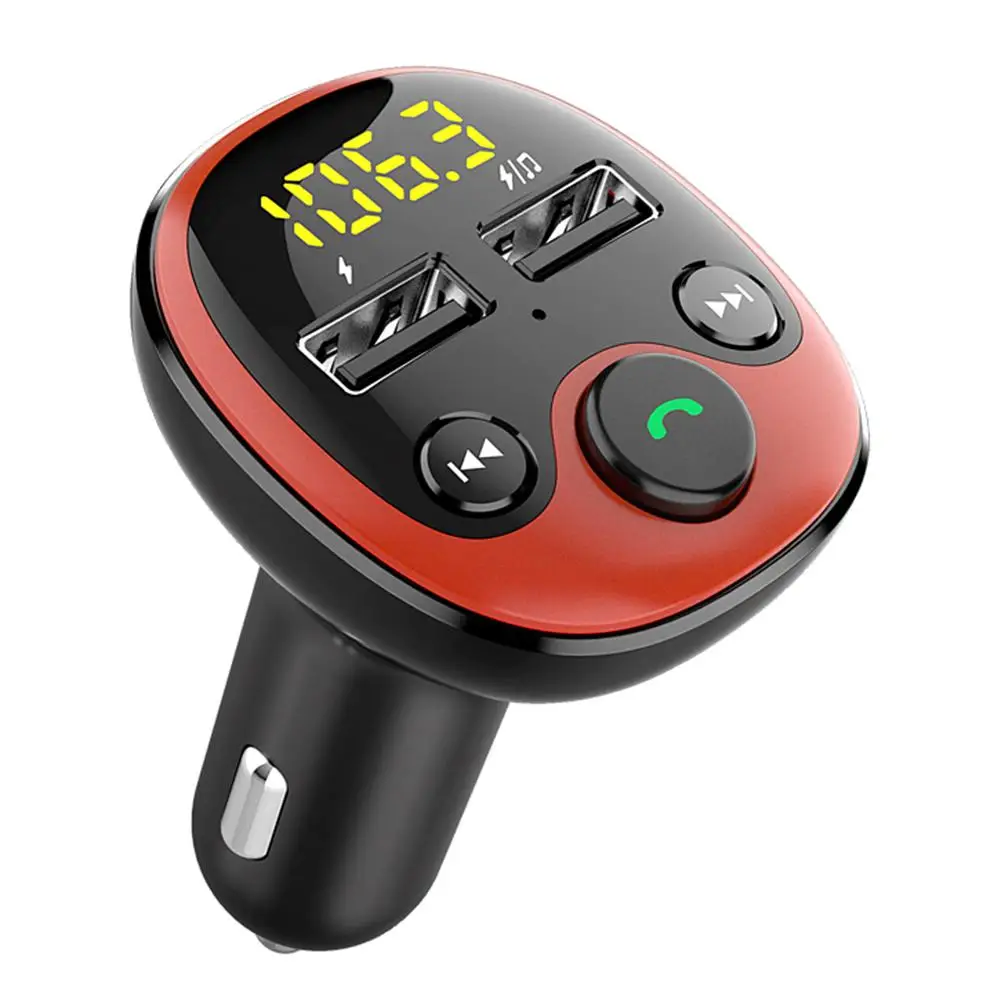 FM-трансмиттер автомобильный а 2 USB-порта | Электроника