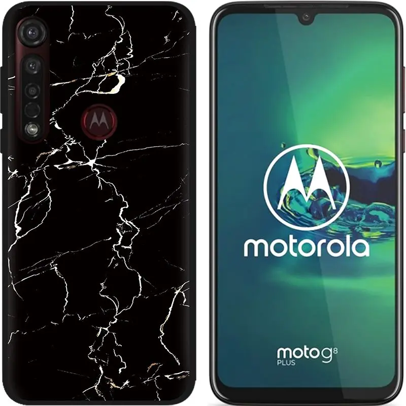 Зеленый Чехол для Motorola Moto G8 Plus, мягкий матовый чехол с милыми животными и цветочным мрамором для Moto G8 play one macro, силиконовый чехол для телефона s - Цвет: Зеленый