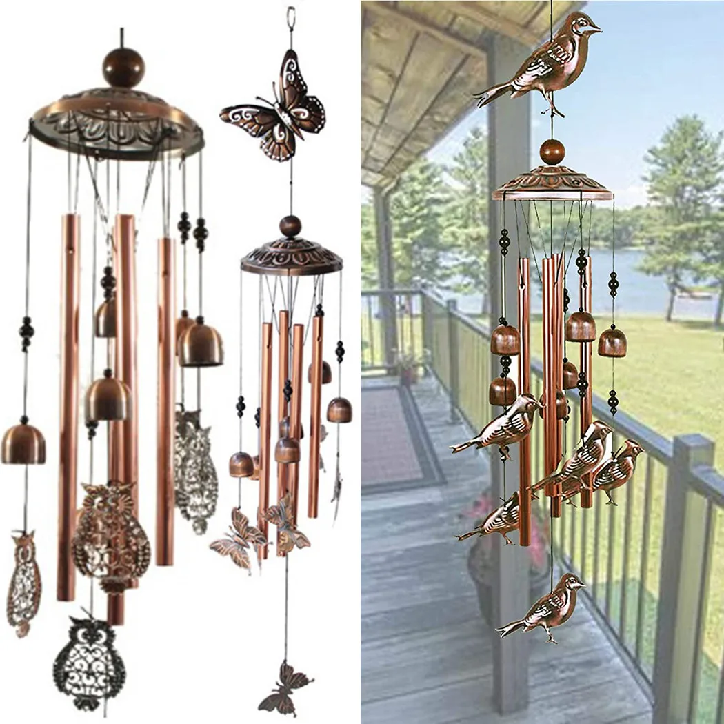 

Home Wind Chime Indoor Metal Ornament Outdoor Outside Tubes Wind Windbells