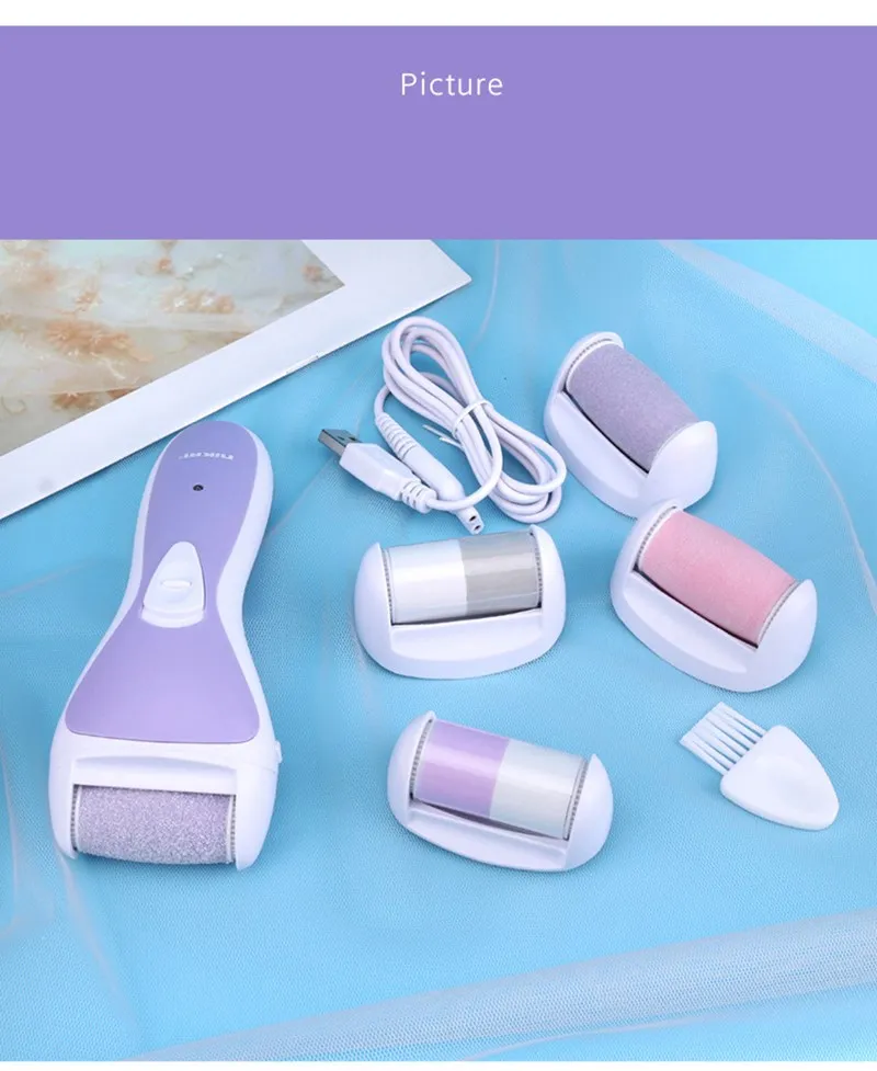 Портативная электрическая моющаяся шлифовальная машинка для ног Машинка