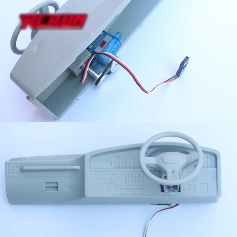 Корпус автомобиля на радиоуправлении интерьерный комплект электрический руль