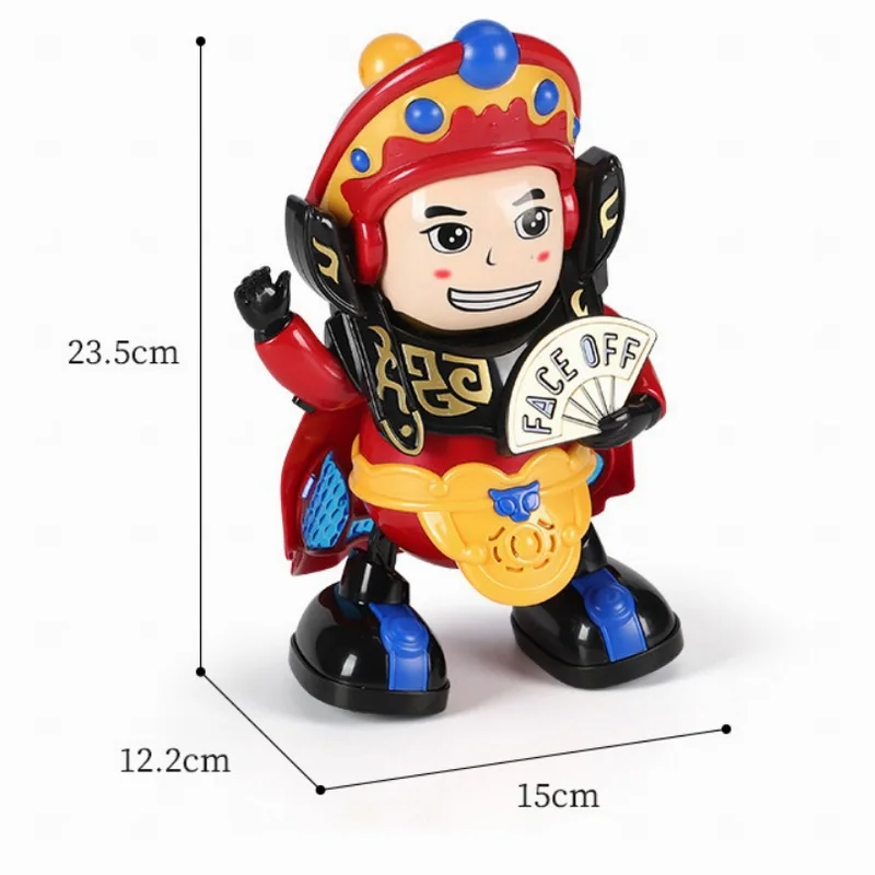 

New Hot Selling Electric Face Changing Doll Automatic Dancing Robot Doll Sichuan Opera Face Changing Doll Toy