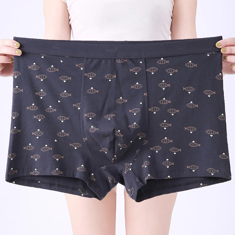 3pcs/Lot Underwear Sexy Shorts Plus Size Solid Panties Cueca Boxer L-7XL Underpant Breathable Mesh Men'S Boxer Men Summer Autumn