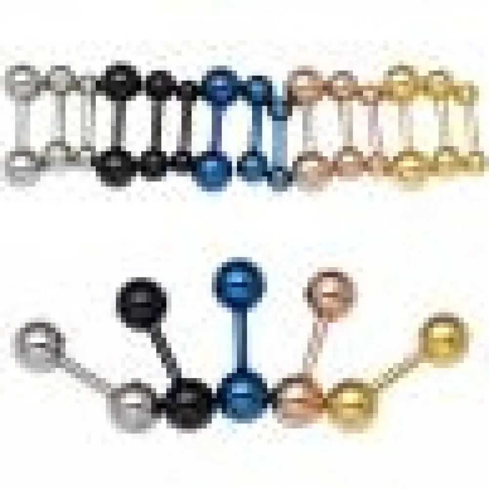 Ear Studs Simple Wear-resistant Men Punk Ball Barbell Earrings for Dating Stud Earrings