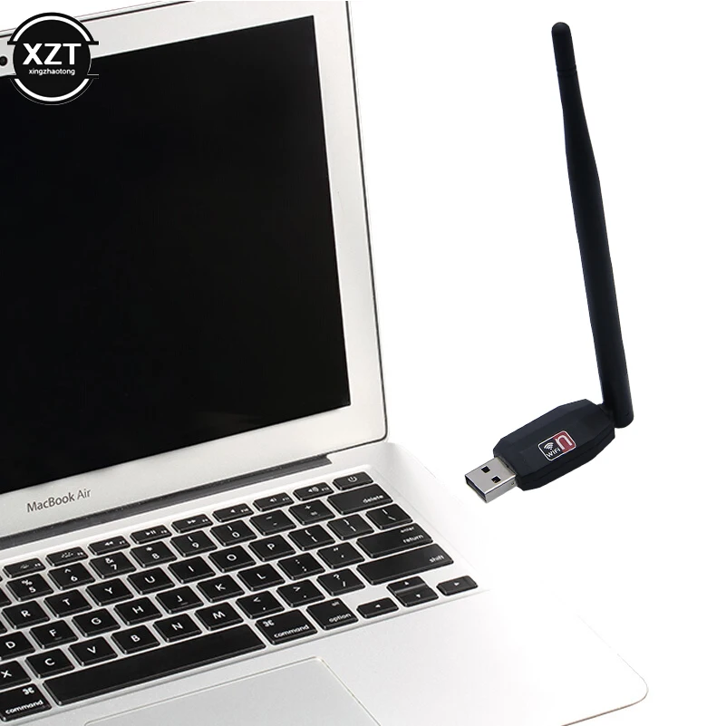150 Мбит/с беспроводной USB WiFi адаптер MT7601 5DBI Wi Fi приемник сетевая карта ключ 2 4G для