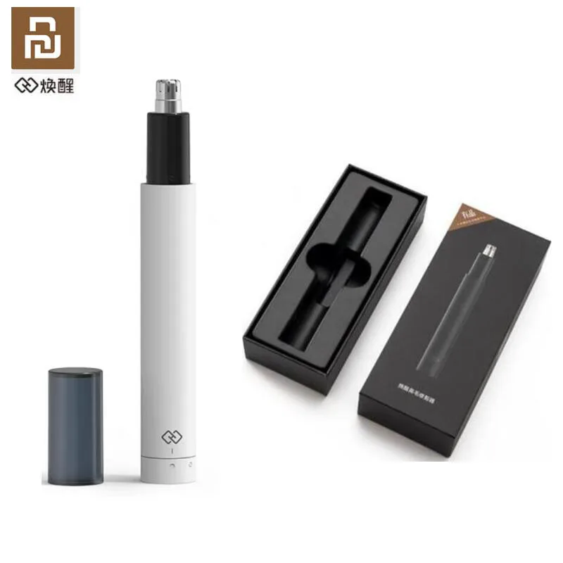 

NEW2022 Youpin Mini Electric Nose Hair Trimmer Ear Hair Shaver Clipper HN1 Sharp Blade Body Wash Portable Minimalist Design