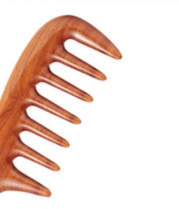 

Natural Wood Comb Splicing Structure Hair Comb Fine Tooth Brush Anti-Static Hairdressing Hair Scalp Massage Tools Gift