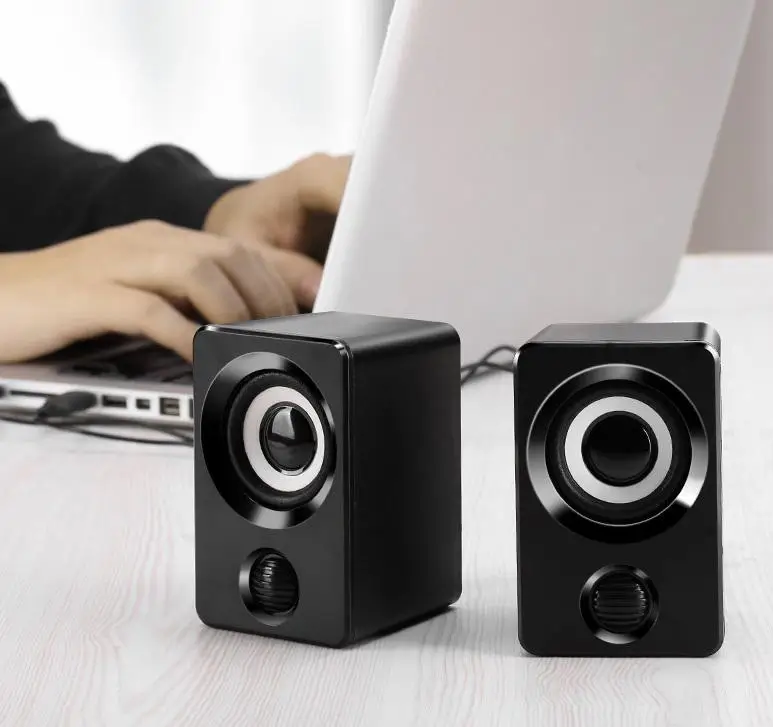 Стол мини аудио провод динамик USB питание Aux-In для музыки/игр/фильмов активный стерео звук для ноутбука/ПК