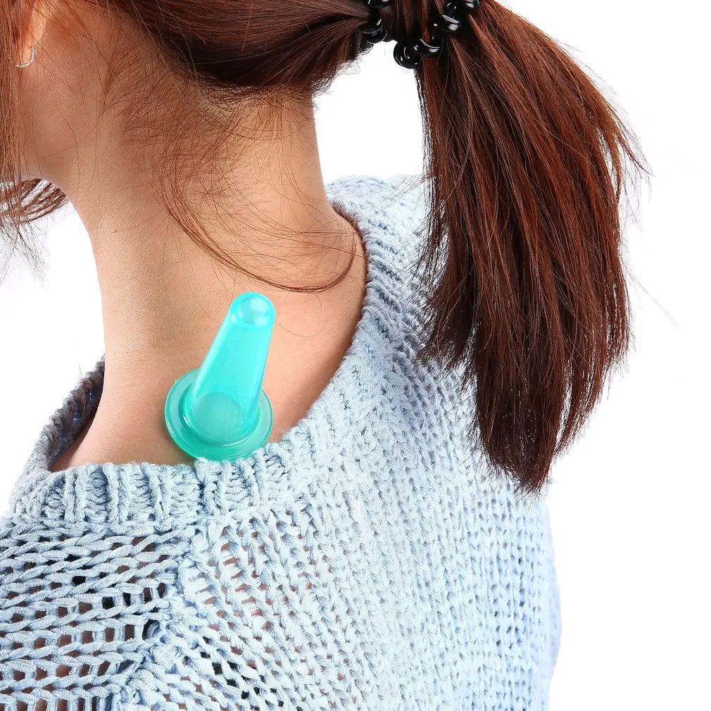 

Value 2Facial Cups & 2Mini Facial Cups Skin Care Massage for Face Neck Body Massage Helper Back Eyes Silicone Massage CuppingSet