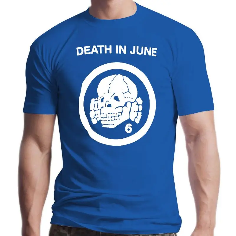 New Impact Death In giugno Skull 6 T-Shirt Cartoon Character Print T Shirt Summer camicie In cotone a maniche corte da uomo magliette divertenti