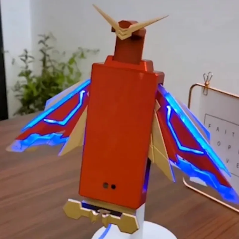 Беспроводное зарядное устройство с крыльями ангела инфракрасный индукционный