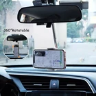 Автомобильный держатель для телефона на зеркало заднего вида с поворотом на 360 градусов