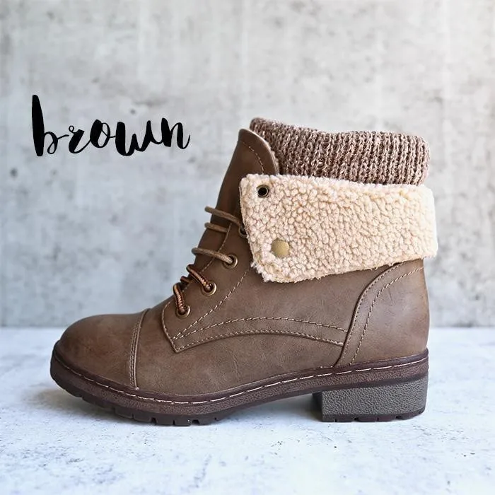 

Women's Thick and Short Tube Fashion Comfortable Pointed Solid Color Knit Socks Boots Casual Shoes New Listing tyh6